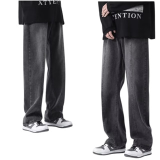  Quần jean nam KAYJODO ống suông đứng màu đen xám ống line JD8 