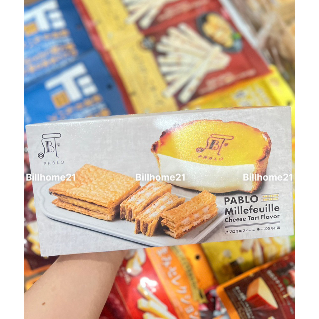 Bánh cheese tart Pablo Millefeuille