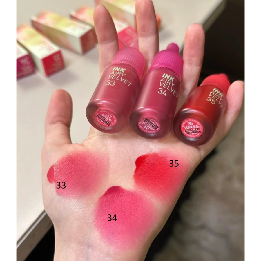 Son Ink Airy Tone Hồng, Son Peripera Ink Airy Velvet