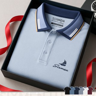 Áo polo nam cao cấp FAVOR [Tặng Kèm Hộp Quà] Vải cá sấu FeelMax thoáng mát, sang trọng - SIXMEN