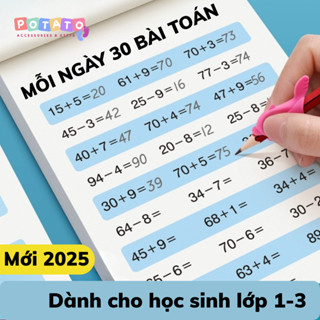 Sách Phép Tính Cơ Bản Cho Bé Tiền Tiểu Học-Lớp 1-Phép Tính Cộng Trừ-Tặng Kèm Bút Chì
