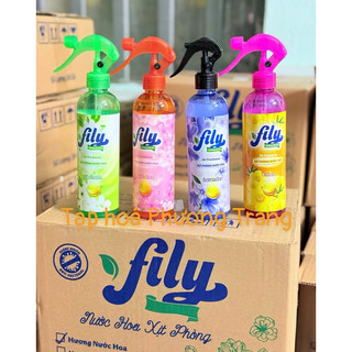  Xịt phòng tinh dầu cao cấp Fily sả chanh lavender enters nước hoa giúp khử mùi thơm phòng 