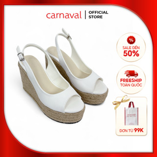 Sandal gót cao 11 phân đế xuồng mũi hở Carnaval siêu cao, siêu sang, siêu quyến rũ - VS05
