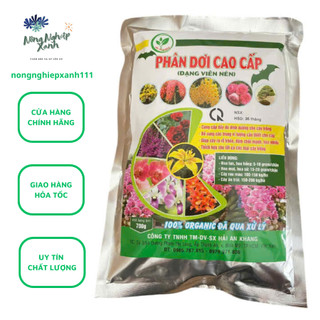  Phân dơi cao cấp dạng viên nén Hải An Khang gói 700g cung cấp dinh dưỡng rễ khỏe đâm chồi hoa nhiều 