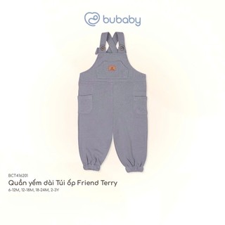 Quần yếm dài Túi ốp Friend Terry Bubaby