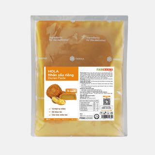 Nhân Trung Thu Farina Hola Sầu Riêng gói 1kg