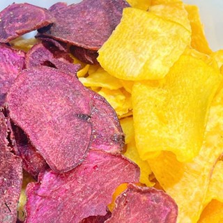 Khoai lang sấy mật ong ít ngọt giòn không đường lát mỏng đà lạt loại 1