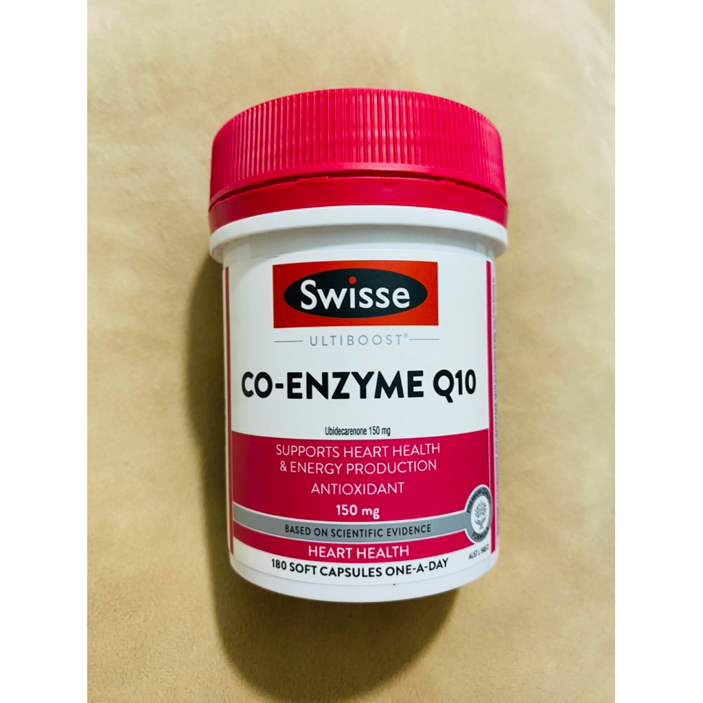 Swisse Ultiboost Co Enzyme Q10 150mg 180viên - Úc - Chiết lẻ