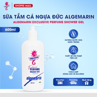  Sữa Tắm Cá Ngựa Đức Algemarin Exclusive Perfume Shower Gel Hương Nước Hoa Dưỡng Ẩm Da Chính Hãng Chai Vòi 600ml. 