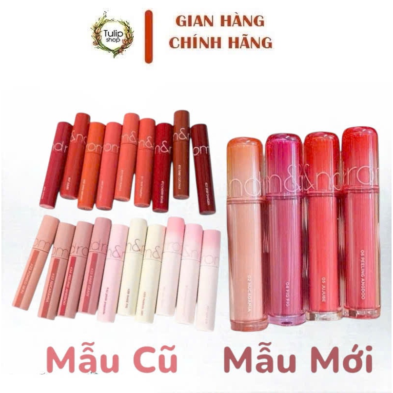Son Tint Lì Romand Juicy Lasting Tint màu 12 13 19 20 23 24