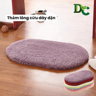 Thảm Nhung Lau Chân Lông Cừu Mềm Thấm Hút Để Cửa Ra Vào, Nhà Tắm Nhà Bếp