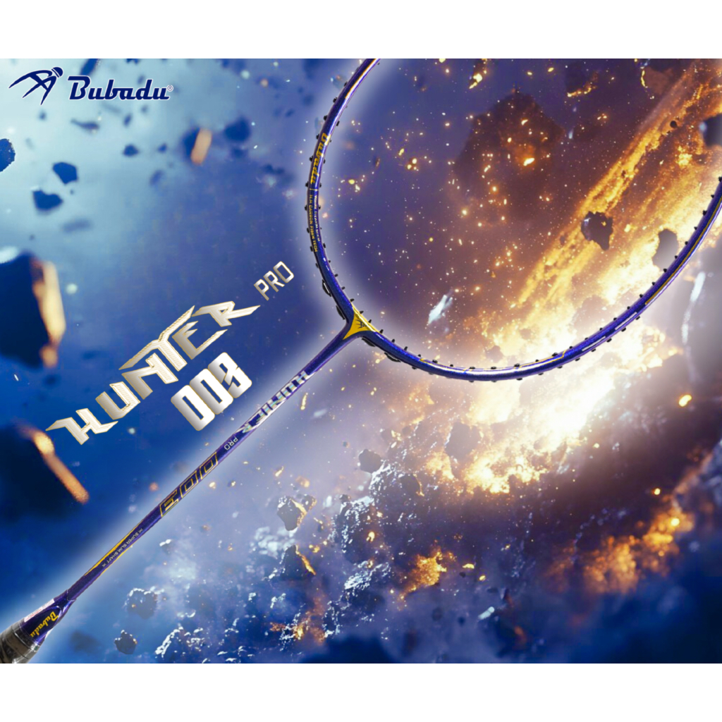 [CHÍNH HÃNG BUBADU] VỢT CẦU LÔNG BUBADU HUNTER 003Pro siêu phẩm thiên công , TẶNG CUỐN CÁN, CƯỚC