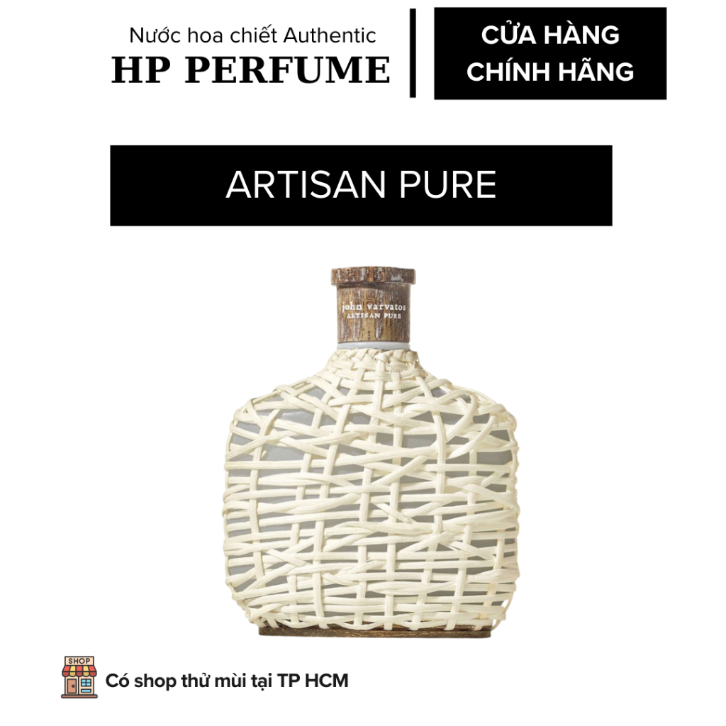 Nước Hoa Nam John Varvatos Artisan Pure - Hương Cam Chanh Tươi Mát, Lịch Lãm - Chiết 2ml 5ml 10ml