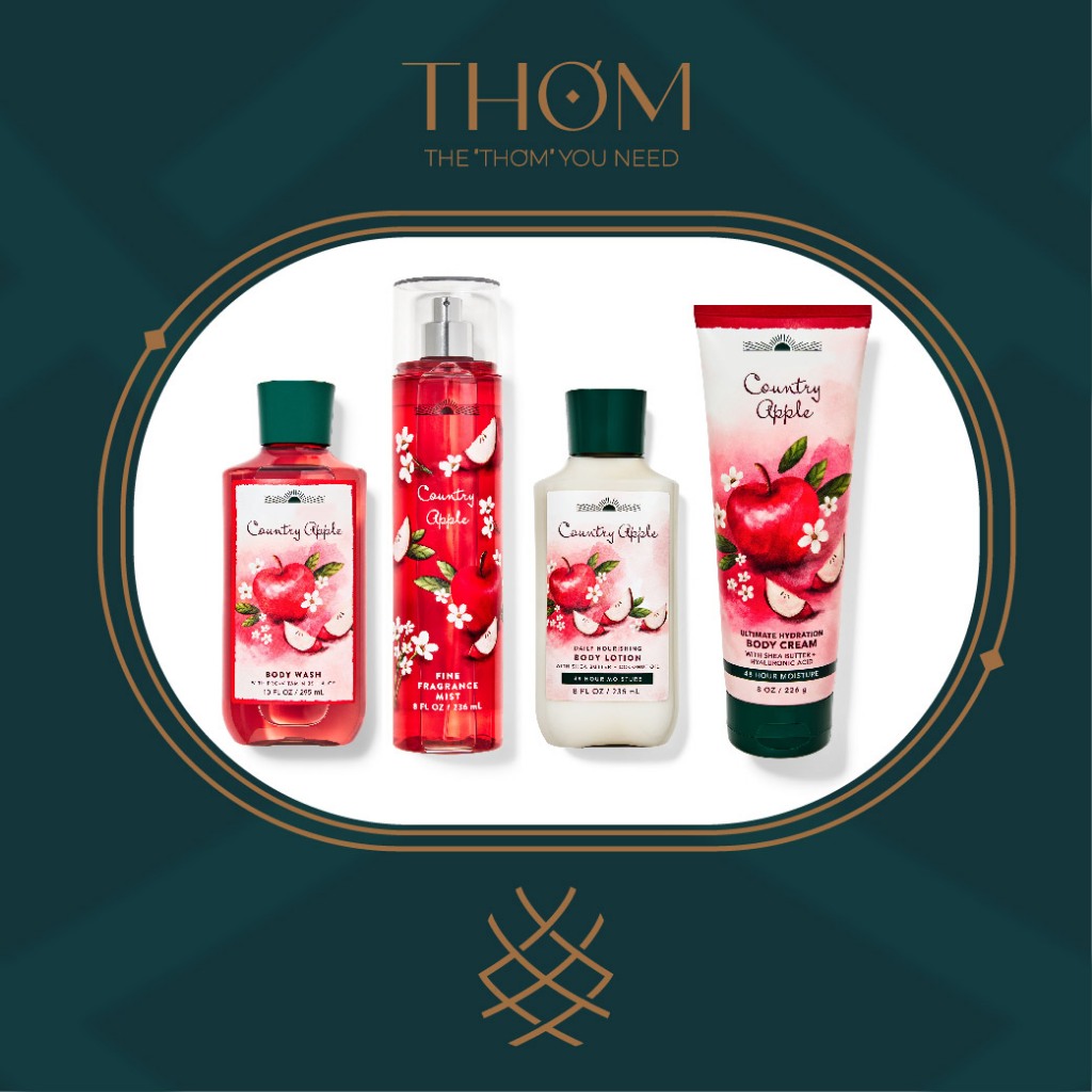 COUNTRY APPLE | Xịt Thơm Toàn Thân Body Mist