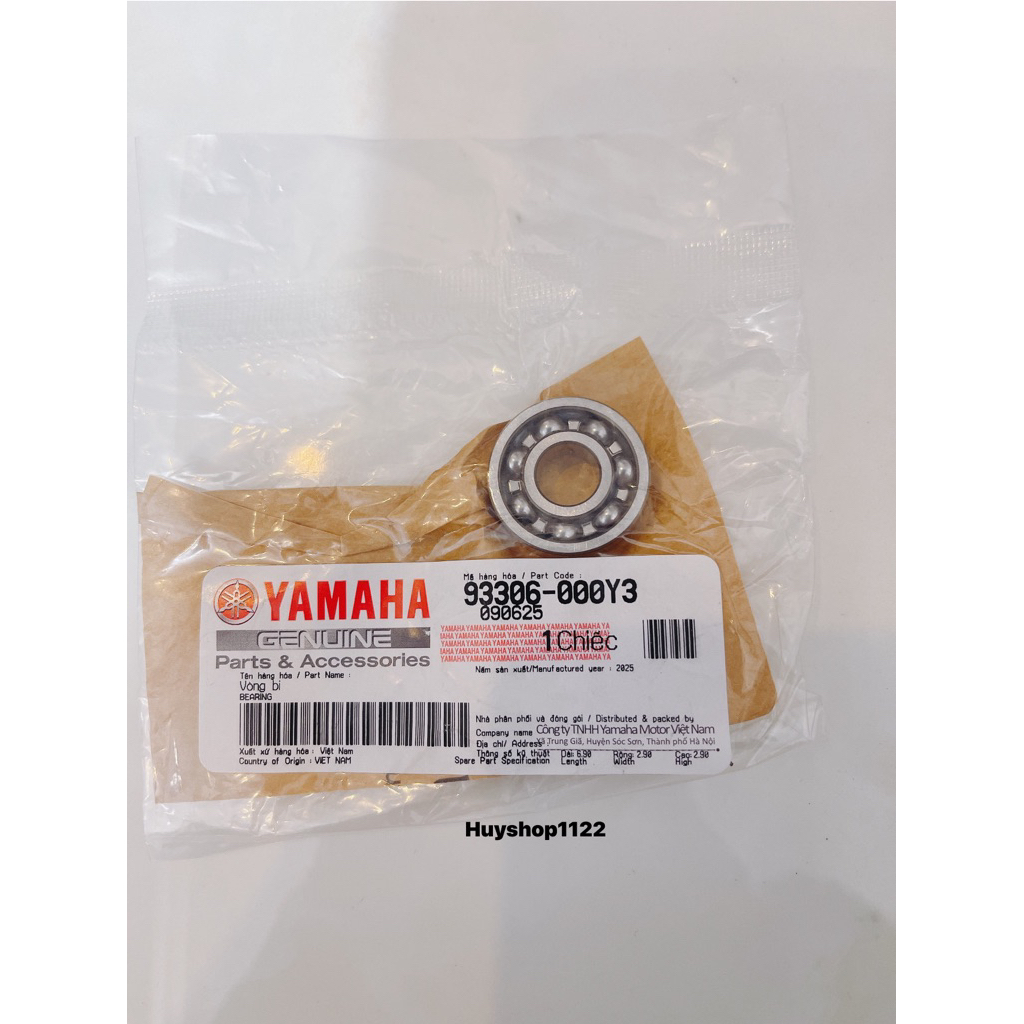Bạc đạn bơm nước Ex 135 - Ex 150 - Ex 155 chính hãng Yamaha