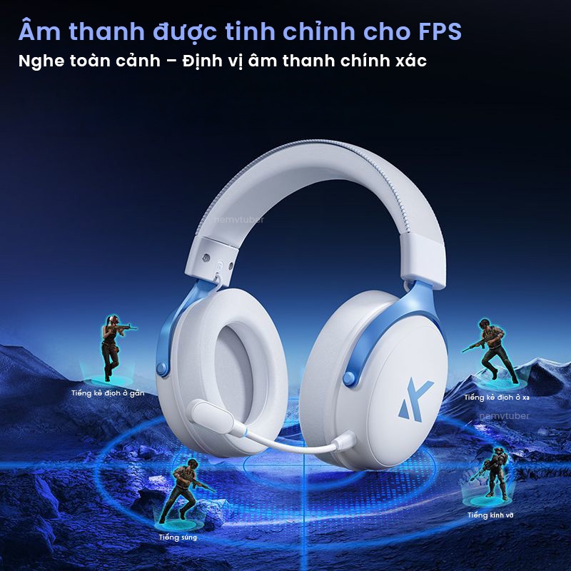 [NEW-BH12T] Tai nghe Mchose V9 Pro - Tai nghe Wired/Wireless/Bluetooth - Âm thanh 7.1 | BigBuy360 - bigbuy360.vn
