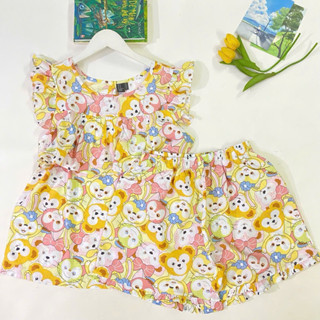 42-75kg Bộ lanh/bộ tole NỮ VNXK F21 áo bèo ngực quần đùi