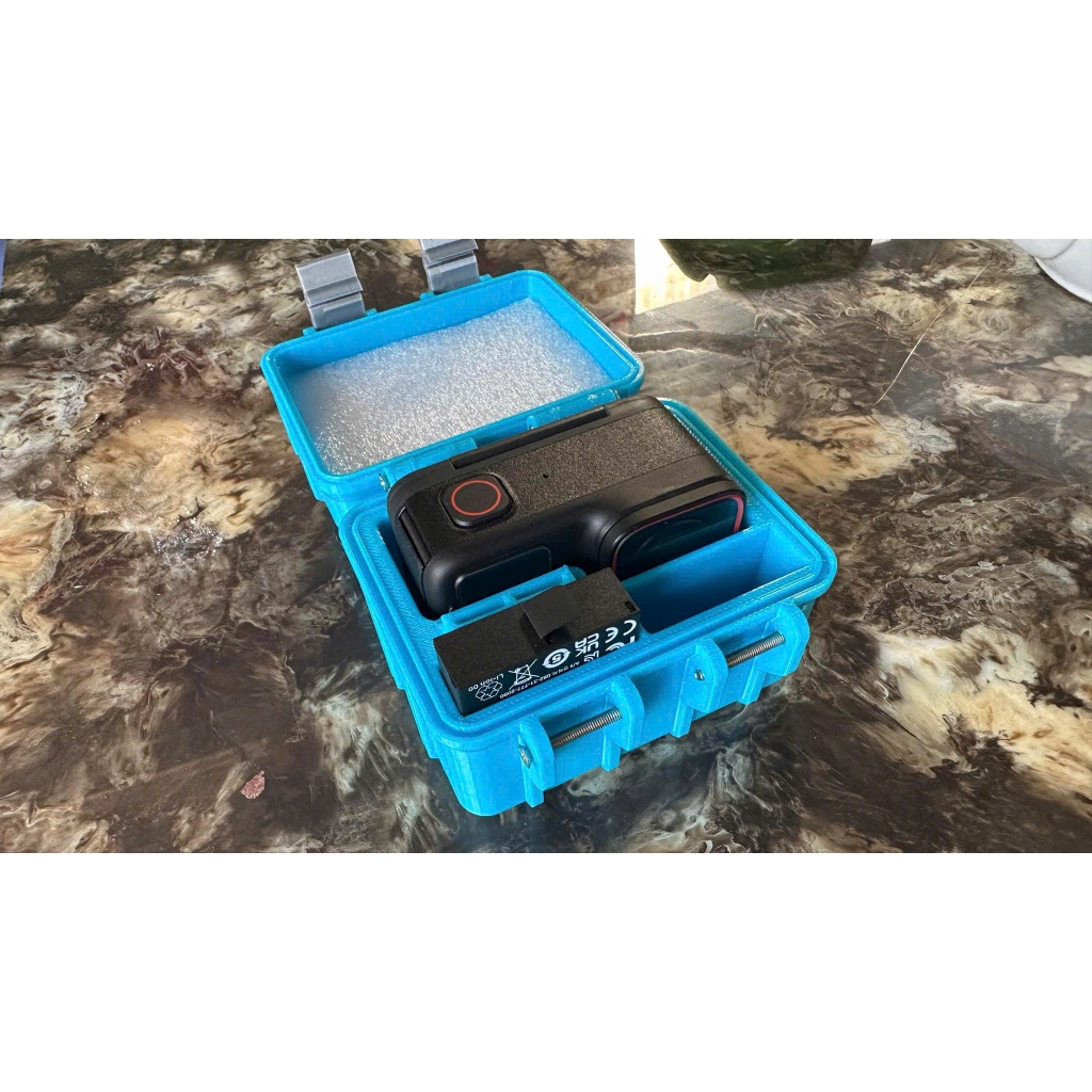 Hộp đựng Insta360 Ace - Ace Pro - Ace Pro 2 / 1 máy trần + 2 pin - In3D