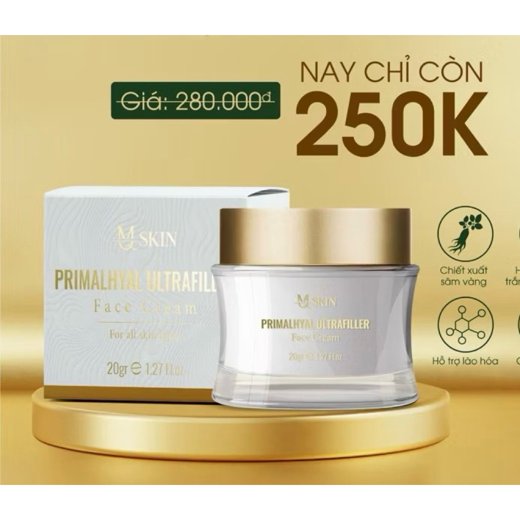 Kem Cao Nám Sâm Vàng Kem Ngày 20gr MQskin