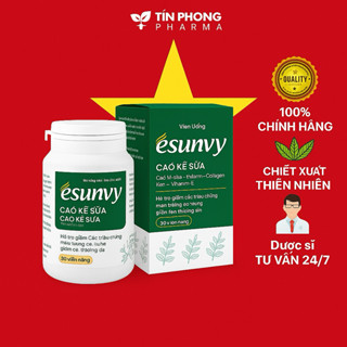 Viên Uống Esunvy, Giảm Mụn Bọc, Mờ Thâm, Mát Gan - Hộp 30v