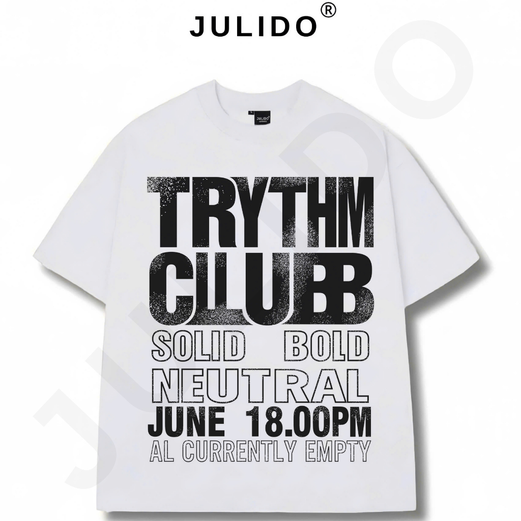 Áo thun nam nữ cổ tròn JULIDO  logo In hình Chất liệu cotton cao cấp, thoáng mát | BigBuy360 - bigbuy360.vn