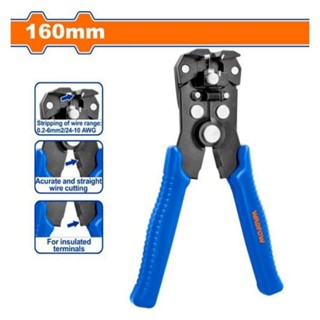   T63 Kìm tuốt dây điện tự động 160mm WADFOW WBQ3606 – Tuốt dây nhanh gọn bền chắc 
