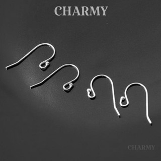  Khuyên tai bạc chữ U BVB606 Bạc 925 - Bông tai chữ U móc ngược  Giá bán 1 chiếc  - Charmy 