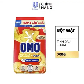 Combo 2 bịch bột giặt OMO 770g sạch cực nhanh.
