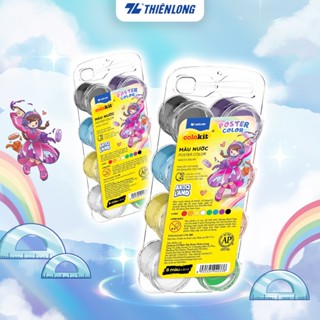  Màu nước 8 màu Thiên Long Colokit WACO-C06 AK - Dễ dàng pha trộn màu - Phiên bản Akooland 