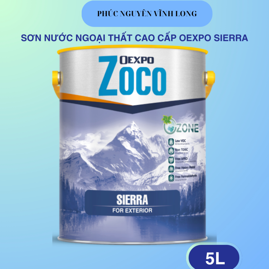 Sơn Ngoại Thất Cao Cấp Oexpo Sierra [Chính Hãng]