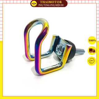 Móc Chữ U Xi 7 Màu Titan Treo Đồ Cho Xe Máy – Phụ Kiện Xe Máy Tiện Dụng, Bền Đẹp Lắp Các Dòng Xe Máy, Xe Điện