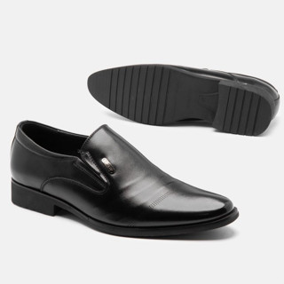 Giày Da Lười Nam Tăng Chiều cao đế khâu  4cm G55  mềm mại dễ sử dụng kiểu dáng đơn giản bảo hành 12 tháng