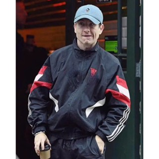 Áo Khoác Gió Nam Nữ Bóng Đá Đội Tuyển MU Màu Đen Chất Gió 2 lóp siêu đẹp siêu hot 2024