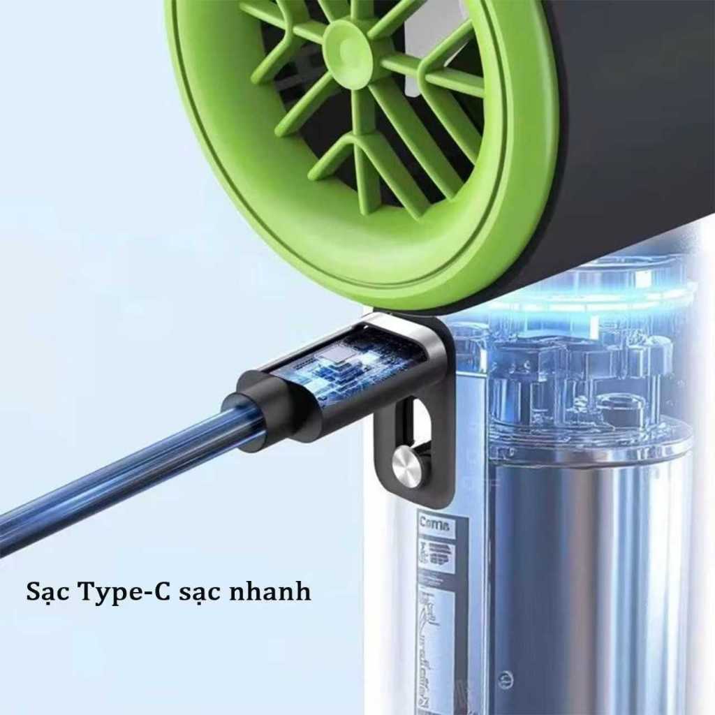 ⚡Quạt Cầm Tay Mini⚡  LED Màn hình 100 Cấp Quạt Mini hiệu quả đá lạnh Quạt Turbo tốc độ cao | BigBuy360 - bigbuy360.vn