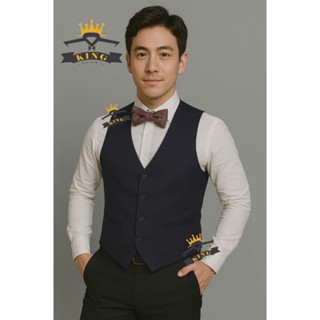 Áo Gile nam cao cấp Ghile TinyKing 4 nút chất tây công sở thiết kế sang trọng lịch lãm style Hàn Quốc Z10