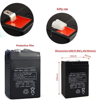 COD Acquy xe điện trẻ em 6V4.5AH Đã bật Hỏa Tốc