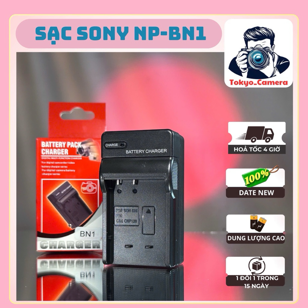 Sạc pin Sony NP-BN1(sạc thay thế)dùng cho pin NP-BN1
