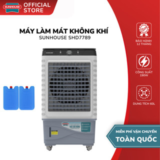  Quạt Điều Hoà Hơi Nước Sunhouse SHD7789 -  Máy Làm Mát Không Khí Dung Tích 60L - Bảo Hành 12 Tháng 