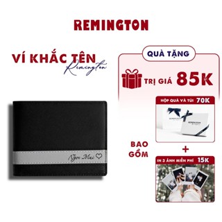 Ví nam khắc tên theo yêu cầu Remington Cosmos Ngang fullbox làm quà tặng cho người yêu crush hoặc bố