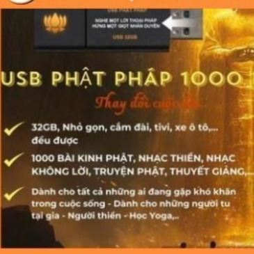 Usb 16gb thẻ nhớ PHẬT PHÁP Đủ thể loại cho Phật Tử tu tập DƯƠNG KHOA SHOP
