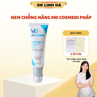  Kem chống nắng MD Cosmedi SpF 50+ nâng tone ,bảo vệ da  hỗ trợ giảm nám ức chế sắc tố  Dr Linh Hà 