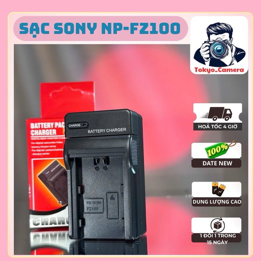Sạc pin Sony NP-FZ100 ( sạc thay thế ) dùng cho pin NP-FZ100