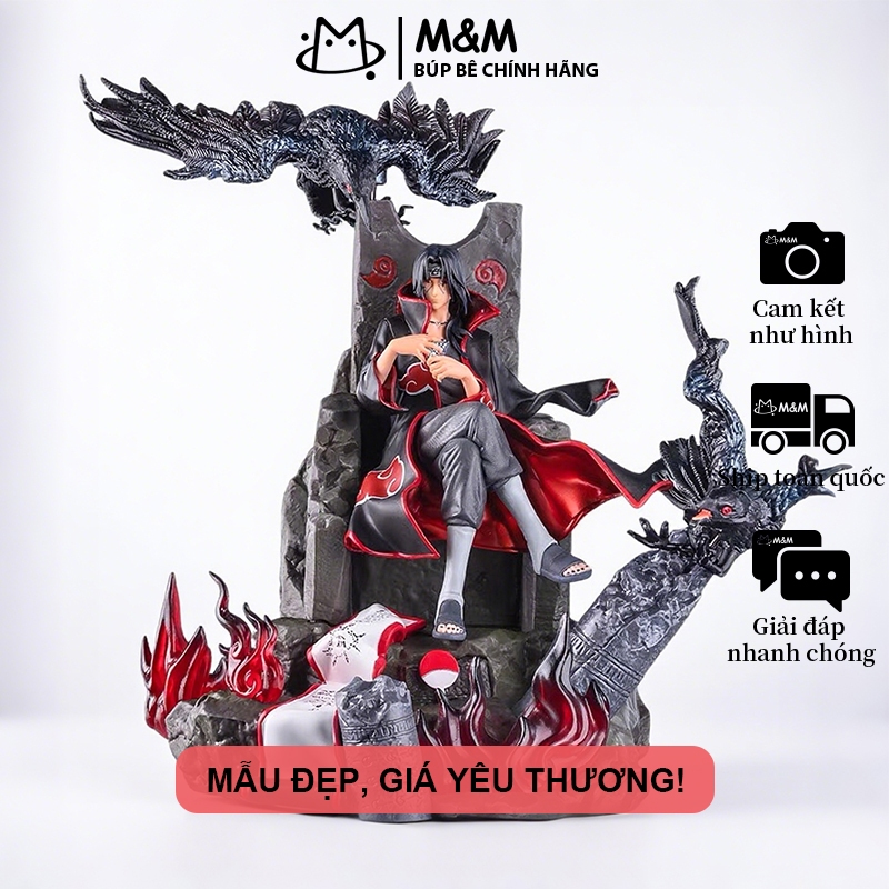 Figure Itachi Uchiha Naruto 31CM- Mô Hình Akatsuki Siêu Ngầu - Quà Tặng Fan - Hà Nội