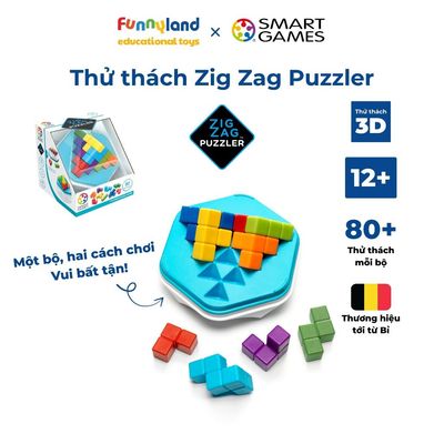 Đồ chơi trí tuệ Smartgames Thử thách Zig Zag Puzzler