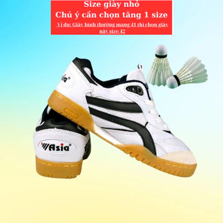  Giày Cầu Lông Thể Thao Asia Chính Hãng Giày Bóng Chuyền Asia Bền Đẹp,Giày Thể Thao ASIA Nam Nữ Đế Kép Khâu Full Đế 