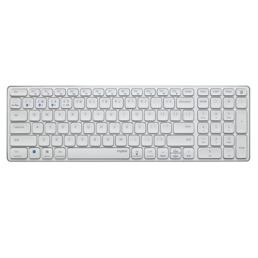 Bàn Phím Không Dây Đa Kết Nối Rapoo E9350G/ E9350L