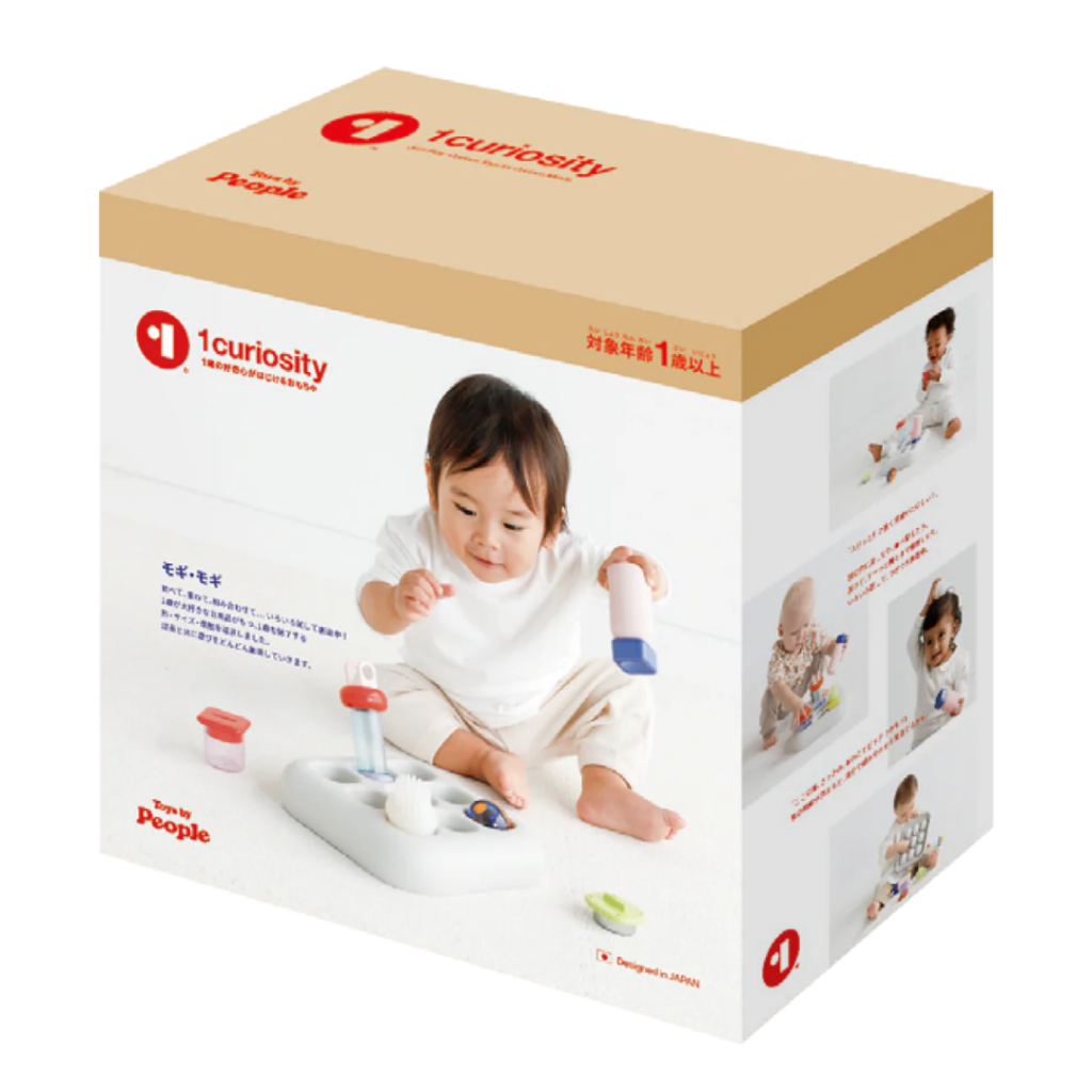 Đồ chơi dành cho bé 1 tuổi phát triển tính tò mò - Dòng 1curiosity bộ Nook People Nhật Bản OC001