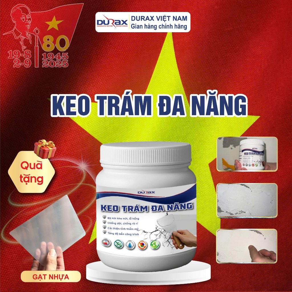 [Xả Kho] Keo Dán Tường, Trám Lỗ Điều Hòa, Keo Xi Măng Trắng Bít Lỗ Tường/ Đường ống Nước/ Khe Rãnh