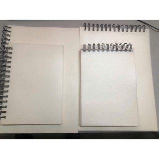  Sổ vẽ Sketchbook AKAMILINE 30 tờ kích cỡ A4 A5 - Giấy kem trơn 180gsm 