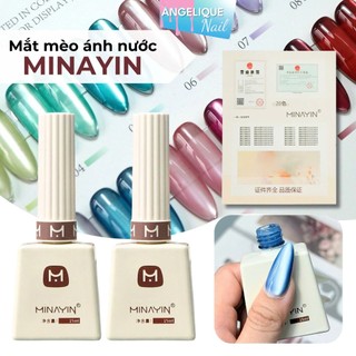  MINAYIN - SET SƠN GEL MẮT MÈO ÁNH NƯỚC 🌊💅  HOT TREND 2025  20 MÀU  